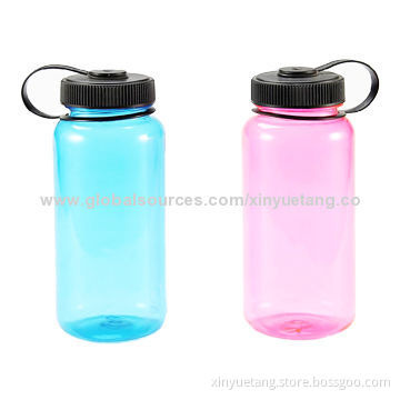 1000ml BPA free Tritan sport water bottle with plastic handle